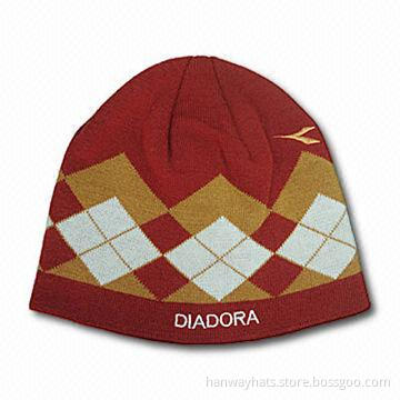 Women's Knitted Hat with Classic Look and Soft Hand Feel